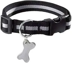 Arlequin Collar - Black, Large     ياقة           