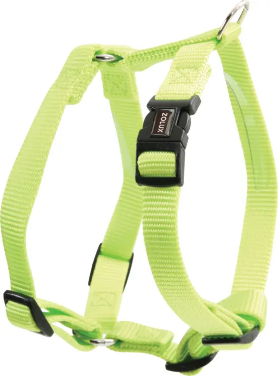 Nylon Adjustable Harness Anise Green, 10 mmحزام قابل للتعديل