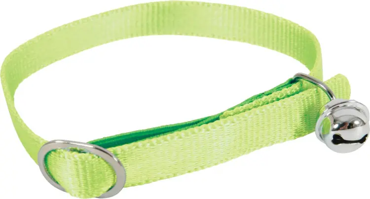 Nylon Collar Green, 30 cm/ 10 mm      ياقة       