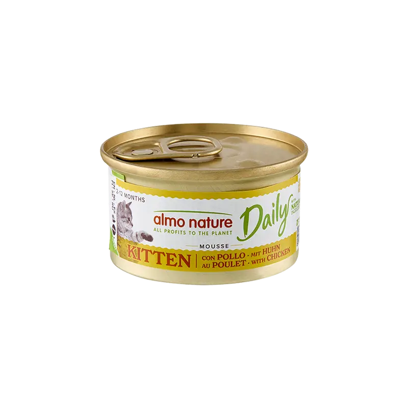 DC,KITTEN CHICKEN 85Gطعام قطط صغيرة دجاج