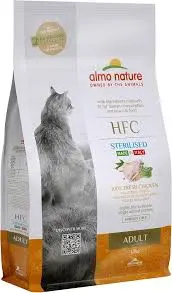 HFC CAT ADULT STERILISED CKN 1.2KGدجاج 