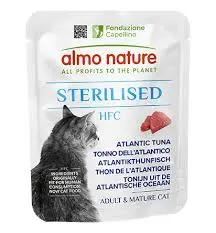HFC STERILISED CATS ATLANTIC TUNA 50G تونة