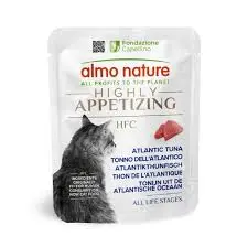 HFC HIGHLY APPETIZING CATS ATLANTIC TUNA 50Gتونة