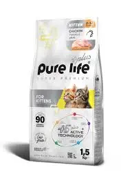 PURELIFE KITTEN CAT 36/18 CHICKEN 1.5KGطعام قطط دجاج