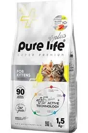 PURELIFE KITTEN CAT 36/18 SALMON 1.5KGطعام قطط سلمون