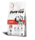 PURELIFE ADULT DOG 18/7 BEEF 15KGطعام كلاب لحم بقر