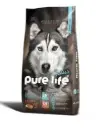 PURELIFE ADULT DOG 26/14 SALMON 15KGطعام كلاب سلمون