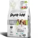 PURELIFE S.BREEDS PUPPY DOG L&R 30/18 2.5KGطعام كلاب لحم الضأن مع رز