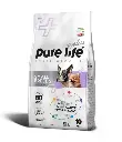 PURELIFE S.BREEDS PUPPY DOG L&R 30/18 10KGطعام كلاب لحم الضأن مع رز