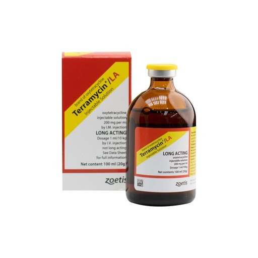 [LOC-00135] TERRAMYCIN LA 100MLتيراميسين