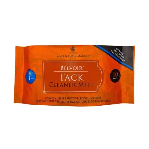 [CARR-0001] BELVOIR TACK CLEANING MITTقفاز التنظيف بيلفوار تاك