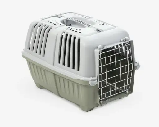 [SVT-0202] Pratiko 1 Pet Carrier Olive Green Smallبراتيكو ميتال أخضر ليموني
