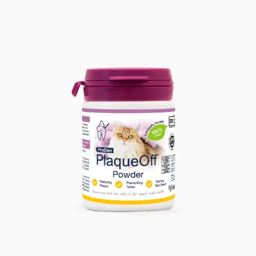 [SVT-0440] ProDen PlaqueOff Powder for Cats 40 g بلاك أوف كات