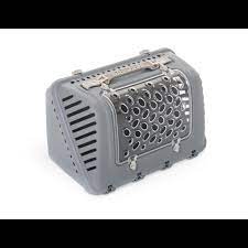 [SVT-0434] P-BAG PET CARRIER-GREY-حقيبة حمل الحيوانات الأليفة