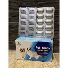 [VEM-0015] Pet-AMOX 10TAB/STRIPSبيت أموكس