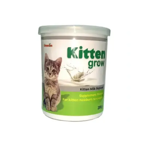 [VEM-0080] KITTEN GROW 200Gحليب هريرة