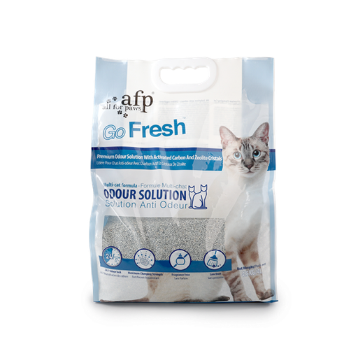 [SVT-0357] Clumping Cat litter - Activated Carbon/4.5 kg(ODOUR)رمل قطط - فحم نشط