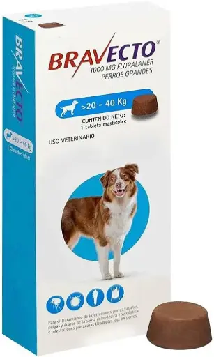 [ADS-0058] BRAVECTO CHEWABLE TABLET 1000MGبرافيكتو