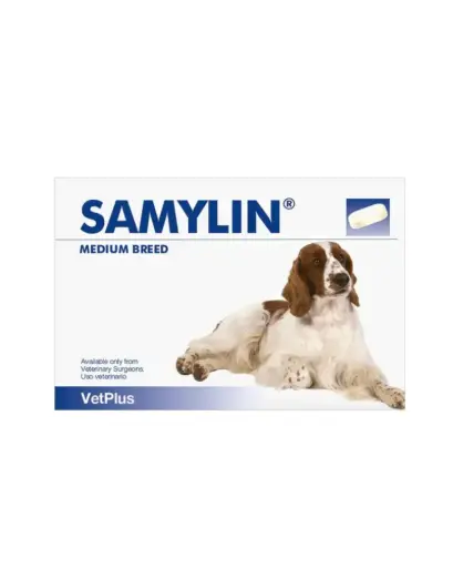 [ADS-0072] SAMYLIN MEDIUM BREED 1STRIP/10TAB 10-30KGساميلين