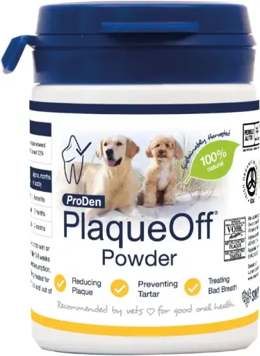 [SVT-0441] ProDen PlaqueOff Powder for Dog 40 g بلاك أوف كات 