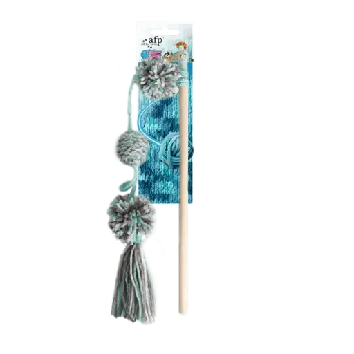 [SVT-0469] Knotty Habit Yarn Pom Pom Wand رقيق