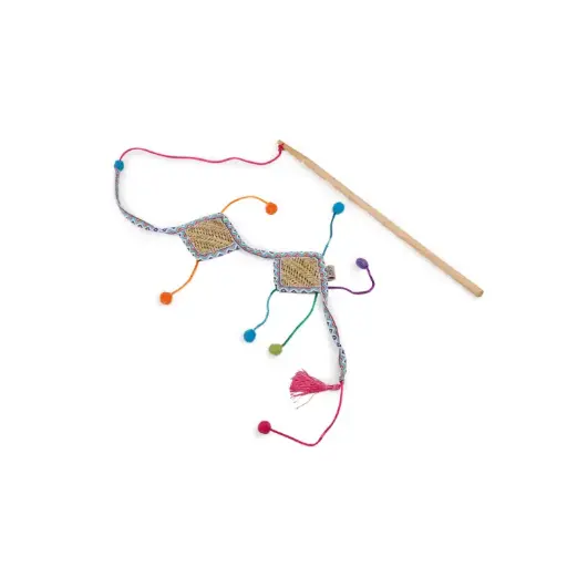 [SVT-0486] Whisker Fiesta Wand Kite عصا  