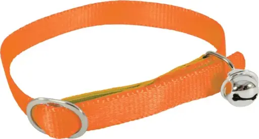 [SVT-0503] Nylon Collar Orange, 30 cm/ 10 mm  ياقة     