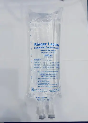 [QPH-0003] RINGER LACTETE 1 LIT QPHرينجر لاكتات