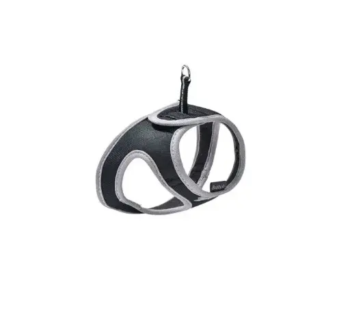 [SVT-0577] Arlequin Mini Harness - Black / 2XS    ياقة                 
