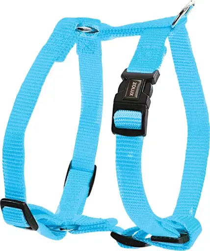 [SVT-0614] Nylon Adjustable Harness Turquoise, 10 mm     ياقة        