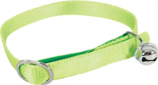 [SVT-0618] Nylon Collar Green, 30 cm/ 10 mm      ياقة       