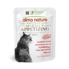[ALN-5870] HFC HIGHLY APPETIZING CATS CKN FILLET 50Gدجاج