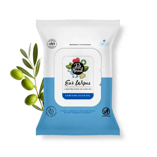 [SVT-0633] Pet Head Health Ear Wipes 30/pK مناديل الأذن 