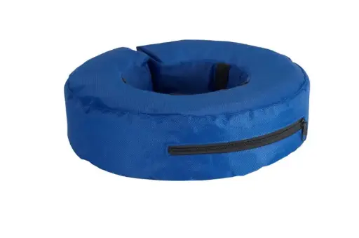 [SVT-0635] BUSTER inflatable collar blue, smallياقة    