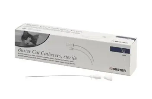 [SVT-0643] BUSTER cat catheter with stylet sterile, 1.3 x 130 mm, 1/PCSقِسطرة