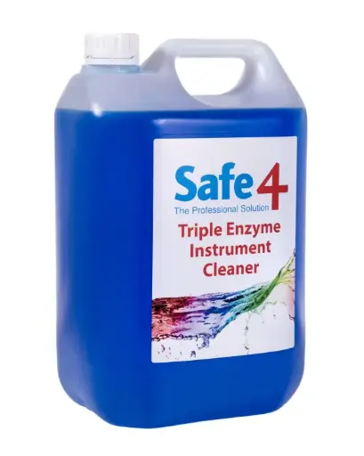 [SVT-0649] Safe4 Triple Enzyme Instrument Cleaner 5 Lمنظف أدوات ثلاثي الإنزيمات