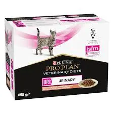 [LOC-02173] Pro Plan VD Feline UR (Urinary) CiG Salmon 85gطعام قطط سالمون